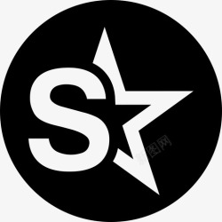 SkyrockSkyrock标志社交社交图标圆形高清图片