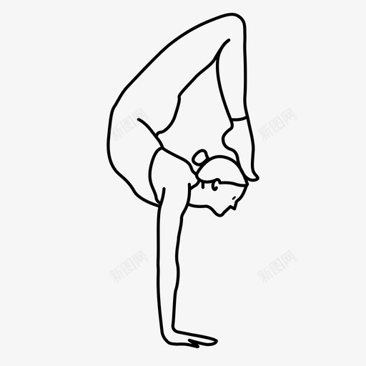 bhujavrischikasana高级平衡图标svg_新图网 https://ixintu.com bhujavrischikasana 姿势 平衡 瑜伽 蝎子 高级