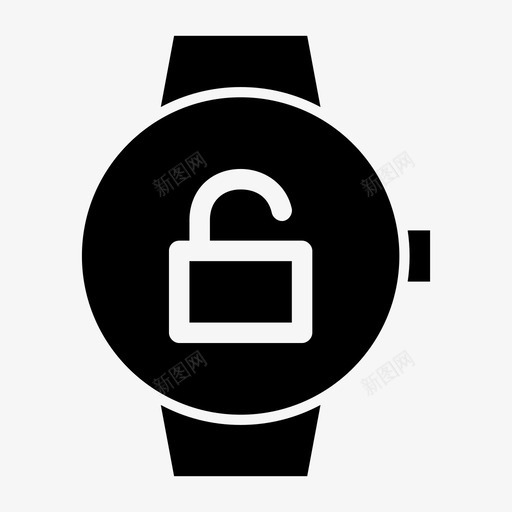 智能手表解锁苹果智能手表时钟图标svg_新图网 https://ixintu.com 时钟 时间 智能手表 智能手表解锁 苹果智能手表