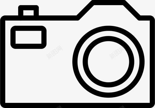 照片相机电子商务图标图标