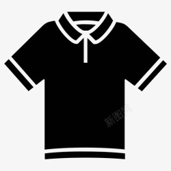 有马温泉领衬衫有领衬衫衣服图标高清图片