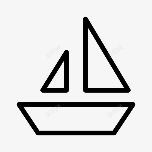 航海度假旅行图标svg_新图网 https://ixintu.com 夏天 度假 旅行 航海