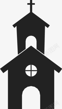 教堂基督教圣洁图标图标