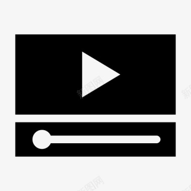视频播放器电影音乐图标图标