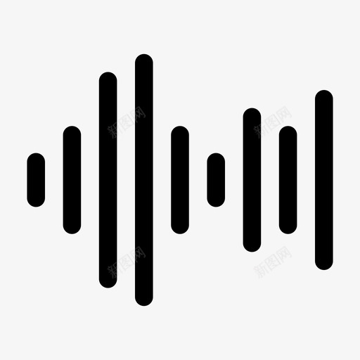 数字信号数字音频voip图标svg_新图网 https://ixintu.com voip 数字信号 数字音频 纯线路 音频信号