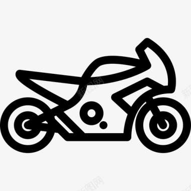 摩托车物流机械图标图标
