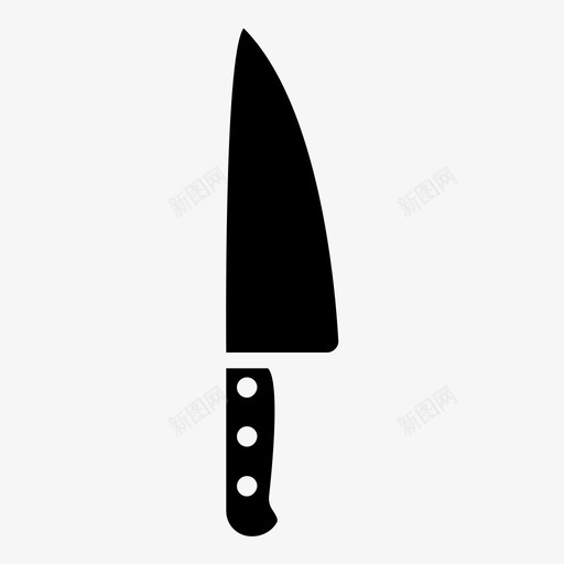 刀菜刀厨师图标svg_新图网 https://ixintu.com 刀 刀子厨师 匕首 厨师 烹饪 菜刀