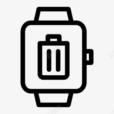 smartwatch回收站can回收站删除图标图标