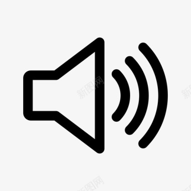 音量全音量声音图标图标