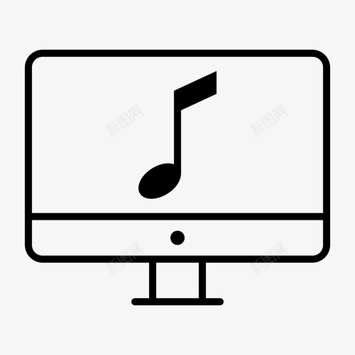 监听音乐有声音乐音乐播放图标svg_新图网 https://ixintu.com 声音 曲调 有声音乐 监听音乐 音乐播放 音乐笔记 音符