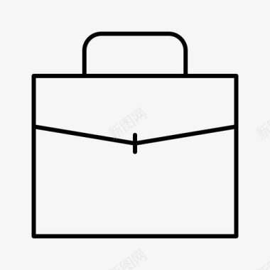 公文包商务开发图标图标