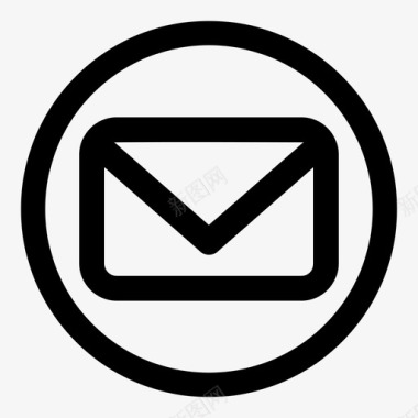 电子邮件计算机邮件收件箱信封图标图标