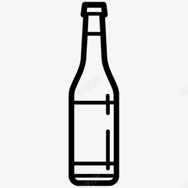 啤酒酒精饮料啤酒盒图标图标
