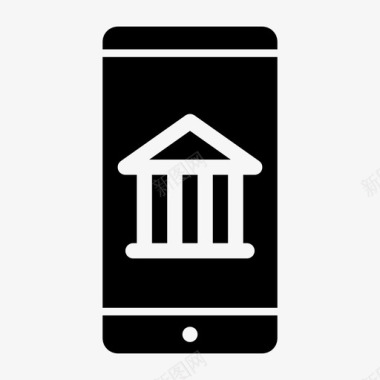 银行智能手机安卓手机通知图标图标