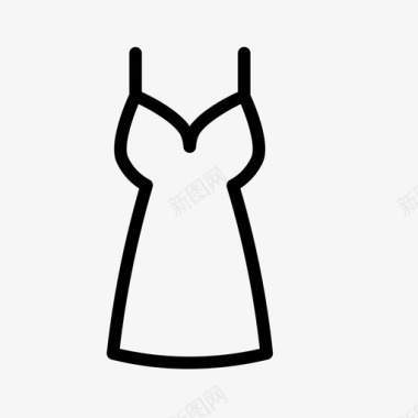 衣服连衣裙长袍图标图标