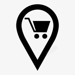 买材料明细表买推车商店图标高清图片