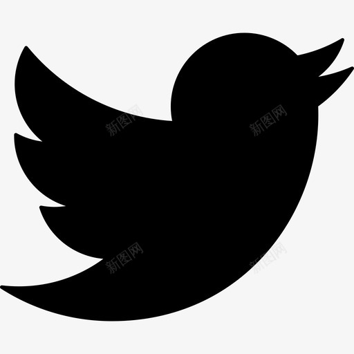 Twitter社交标识社交图标svg_新图网 https://ixintu.com Twitter社交标识 社交图标