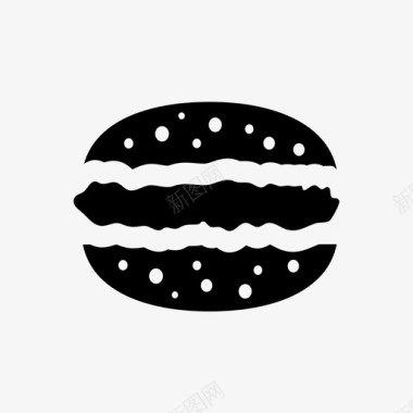 汉堡早餐快餐图标图标