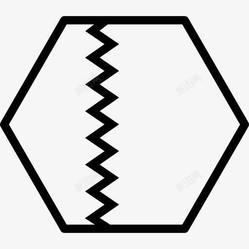 卡塔尔亚洲国家图标svg_新图网 https://ixintu.com 世界六边形旗帜轮廓 亚洲 卡塔尔 国家 旗帜