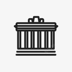 罗马论坛罗马论坛旧废墟图标高清图片