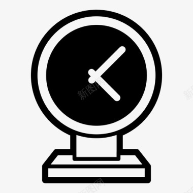 台钟钟面时间表图标图标