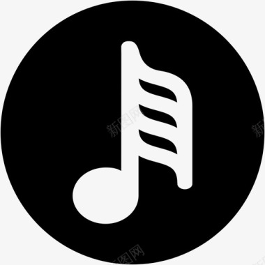 quaver音乐音符图标图标