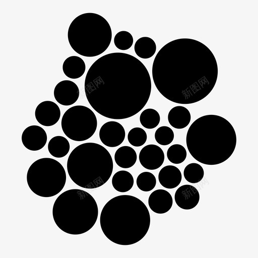 气泡图圆点图标svg_新图网 https://ixintu.com 图形 圆 数据可视化图表hd 气泡图 泡沫 点 蛋
