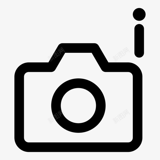 相机关于艺术画廊图标svg_新图网 https://ixintu.com 信息 录音机 摄影 照片 画廊 相机关于 艺术