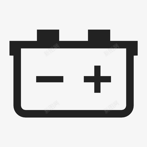 电池汽车电子图标svg_新图网 https://ixintu.com 汽车 电子 电池 维修 能源