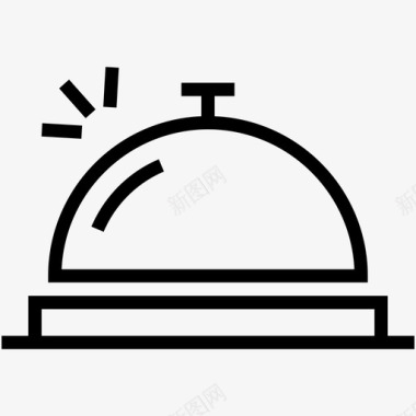 拼盘铃铛厨师拼盘图标图标