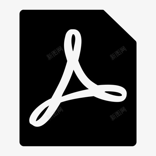 pdf文档adobeacrobatadobereader图标svg_新图网 https://ixintu.com adobeacrobat adobereader pdf文档 文件 文件类型