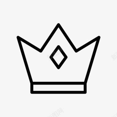皇冠成就奖项图标图标