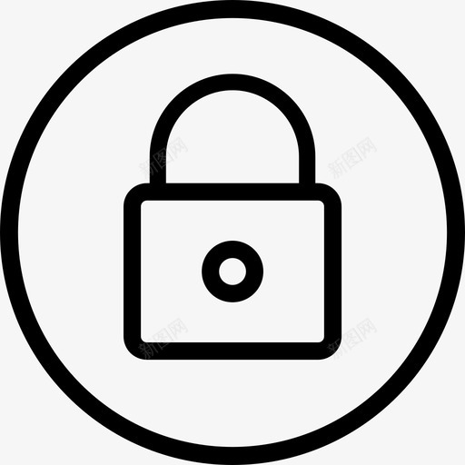 锁定访问进入图标svg_新图网 https://ixintu.com 权限 概述1 访问 进入 锁定 限制