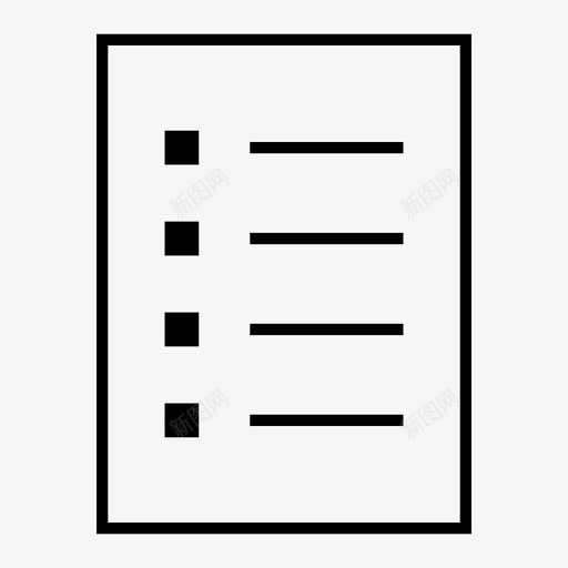 列表菜单说明项目图标svg_新图网 https://ixintu.com 列表菜单 菜单列表 说明 项目