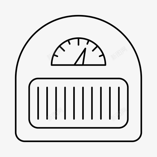 秤平衡重量图标svg_新图网 https://ixintu.com 平衡 秤 运动和奖励 重量