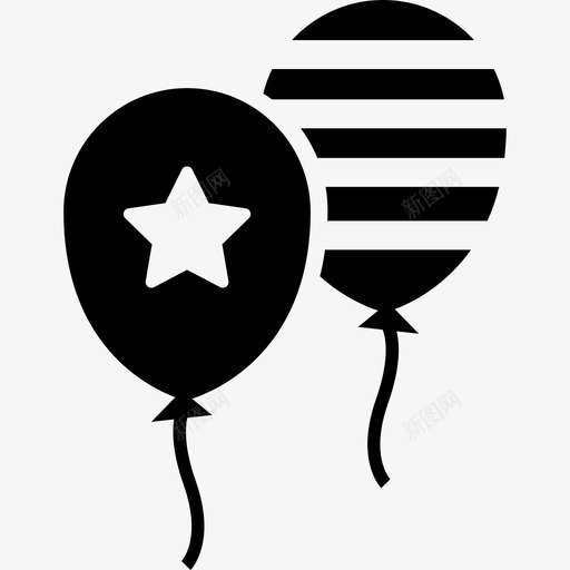 选举气球夫妇选举偶像图标svg_新图网 https://ixintu.com 选举偶像 选举气球夫妇