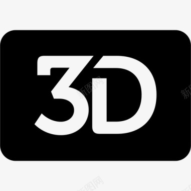 界面的3d电影符号电影图标图标