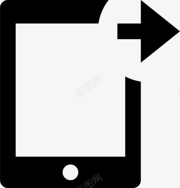 平板电脑右箭头ipad图标图标