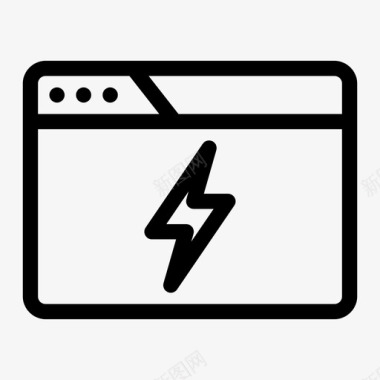 lightning浏览器浏览器界面浏览器窗口图标图标