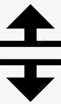 批头选择拆分双箭头方向点图标高清图片