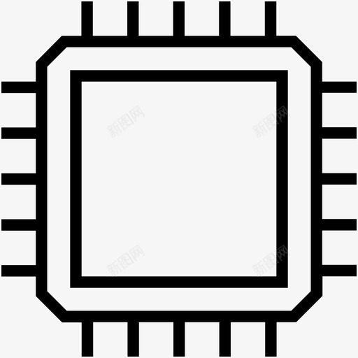处理器芯片计算机芯片内存芯片图标svg_新图网 https://ixintu.com 内存芯片 处理器芯片 微处理器 微芯片 数据存储图标集 计算机芯片