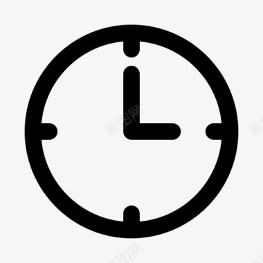 时钟商务开发图标图标