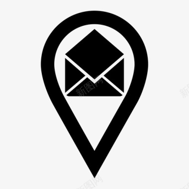 邮件信件便条图标图标