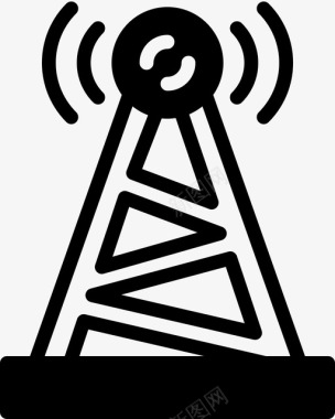 信号通讯媒体图标图标