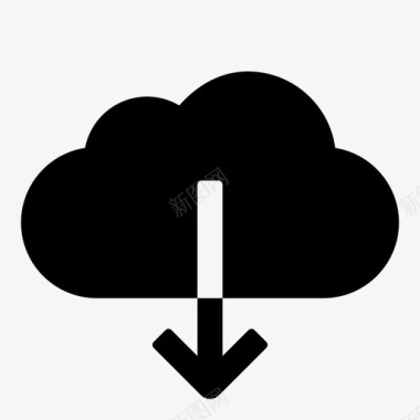 云文件传输图标图标