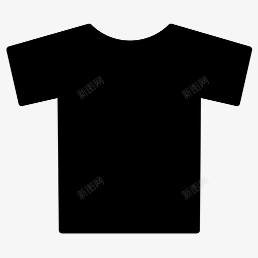 T恤服装品牌图标svg_新图网 https://ixintu.com T恤 T恤店 品牌 服装