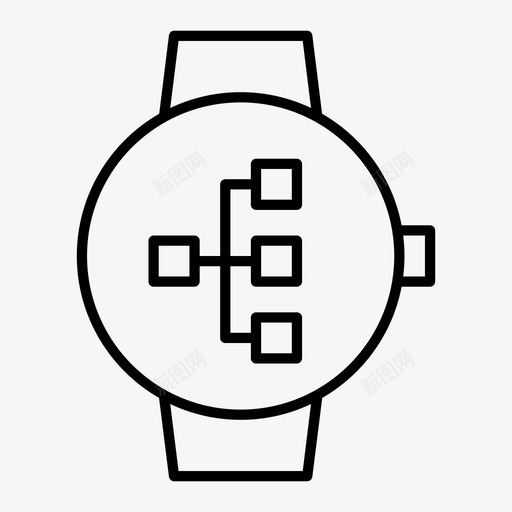 smartwatch工作流业务图表图标svg_新图网 https://ixintu.com smartwatch工作流 业务 图表 层次结构 工作流 流程