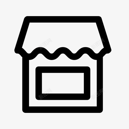商店市场商场图标svg_新图网 https://ixintu.com 商场 商店 市场 超市 迷你市场