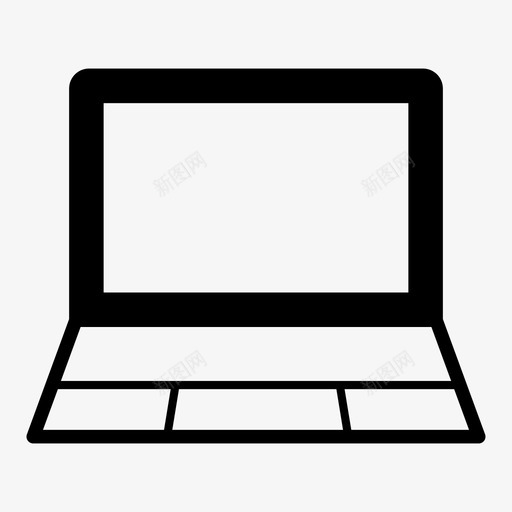 笔记本电脑超级本电脑图标svg_新图网 https://ixintu.com 电脑 笔记本电脑 超级本
