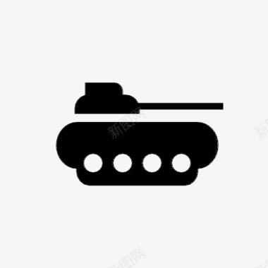 坦克军队战争图标图标